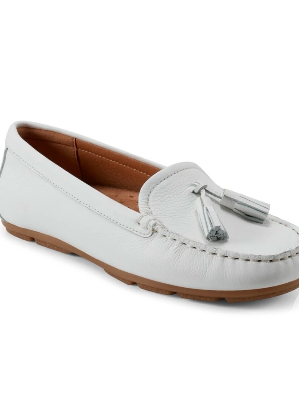 Leather loafers